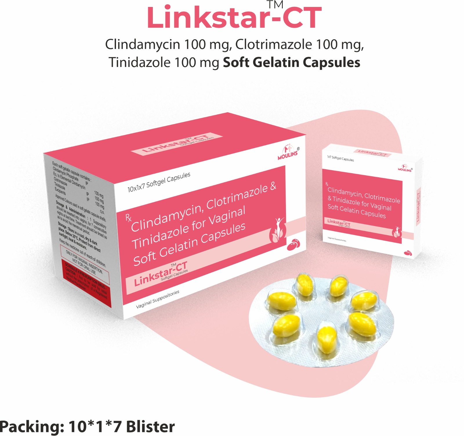 LINKSTAR-CT CAP 10*1*7
